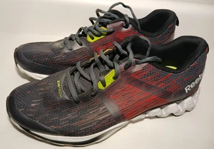 Scarpe da corsa Reebok ZIG TECH uomo taglia 10,5 nero rosso giallo #112398014 - Foto 1 di 9