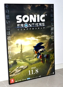 Sonic Frontiers - Promotional B2 Poster 51.5cm x 73cm - Switch PS5 Japan 2023 - Picture 1 of 3