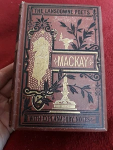 The Poetical Works of Charles Mackay, The Lansdowne Poets, in One Volume 1876 - Picture 1 of 7