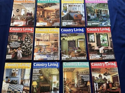 Vintage Country Living Magazine Lot 12 ~ 1993 & 1994 Mixed Issues - Image 1 of 4