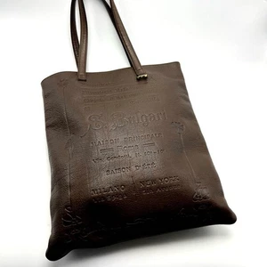 Bvlgari Bvlgari Collezione 1884 Leder Tasche braun Herren Damen gebraucht - Bild 1 von 6