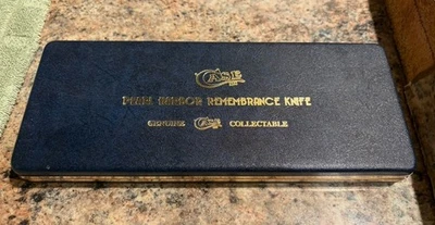 Case XX Cañonera Mango Perla, 50 Aniversario Pearl Harbor Recuerdo Foto 1 de 4