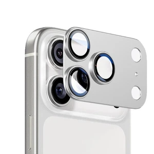 Película protectora de lente de cámara de lujo para iPhone 17 Pro Max metal 9H+ vidrio templado - Imagen 1 de 13