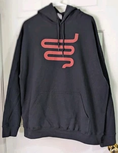 Sickick Music Logo Hoodie Unisex XL schwarz rot schwerer Taschen Pullover - Bild 1 von 6