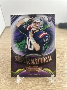 2021 Panini Contenders Supernatural #8 Mac Jones Rookie RC Card - Picture 1 of 2