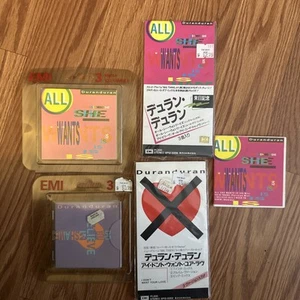 DURAN DURAN 3” CD Lot. 2 JAPAN SINGLES RARE 3 USA 1986-1989 - Imagen 1 de 10