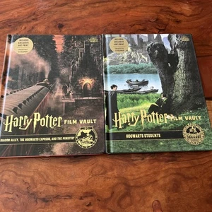 Harry Potter: Film Vault Books 2 And 4, Mint With Art Prints - Picture 1 of 4