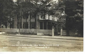 Tuckahoe, New York,  The Old Gifford House, Westchester Co, Photo Postcard RPPC - Picture 1 of 3