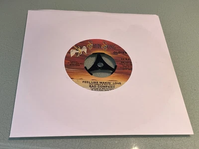Bad Company - Feel Like Makin' Love - Vinyl Record 7" Single - 1975 Swan Song Foto 1 de 4
