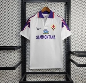 MAGLIA FIORENTINA 1995 96 CALCIO SHIRT JERSEY VINTAGE REEBOK SAMMONTANA - Foto 1 di 3