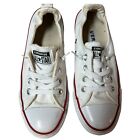 Converse All Star White Low Top Shoreline Canvas Sneakers Women’s Size 8 Flaw