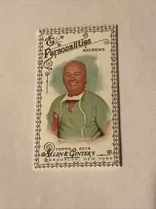 2014 Topps Allen & Ginter's Mini Black Dr James Andrews #70 Rookie - Picture 1 of 2