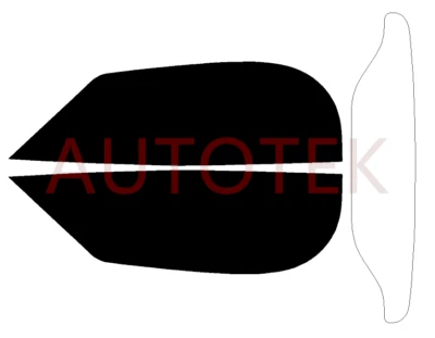 Película precortada ventanas delanteras de dos puertas cualquier tono % para Saturn Sky 2007-2010 Foto 1 de 4