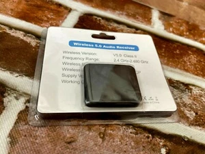 Ricevitore audio wireless 5.0 HyperlinQ Bluetooth stazione wireless altoparlanti nero - Foto 1 di 7