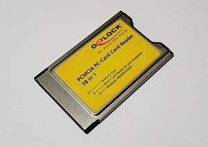 Lecteur de carte PC Delock PCMCIA 38 en 1. Adaptateur pour SD SDHC MSPro MMC xD - Photo 1/4