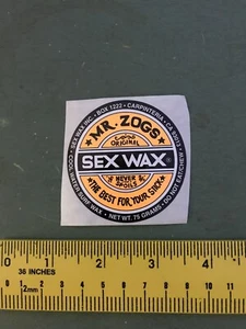 sexwax sticker - Picture 1 of 1