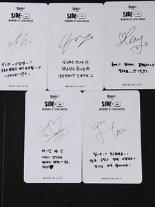 Billlie kiosk message PHOTOCARD [side-B : memoirs of echo unseen] whosefan - Picture 1 of 6