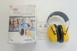 3M PELTOR Optime 98 Earmuffs H9A, Over-the-Head - Picture 1 of 5