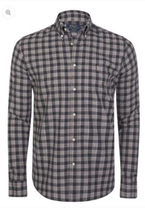 Camicia RALPH LAUREN 100% Originale Regular Fit Grigio a quadri - Imagen 1 de 1