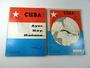Cuba: Ayer, Hoy, Manana...(Vol. 1 & 2) by R. Valdez Jimenez & R.M. Barquin Lopez - Picture 1 of 8
