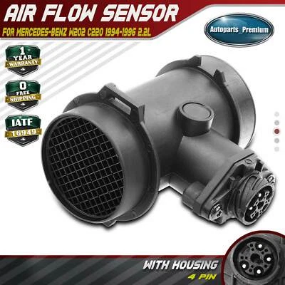 Mass Air Flow Sensor for Mercedes-Benz W202 C220 1994-1996 2.2L DOHC 0000940048 - Image 1 of 4