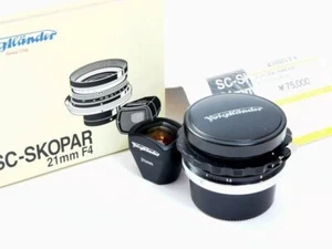 Voigtlander SC Skopar 21mm F4 Ultra Wide Angle Prime Lens for Nikon S from Japan - Picture 1 of 3
