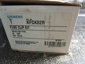 KIT CLIP FUSIBLE SIEMENS KFCK62R (NUEVO EN CAJA) ENVÍO GRATUITO - Imagen 1 de 3