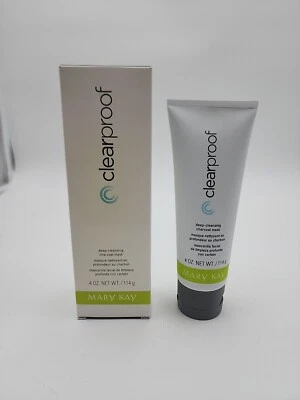 MARY KAY MÁSCARA DE CARBÓN LIMPIEZA PROFUNDA TRANSPARENTE ~ PIEL A PRUEBA DE CLARAS ~ Foto 1 de 3