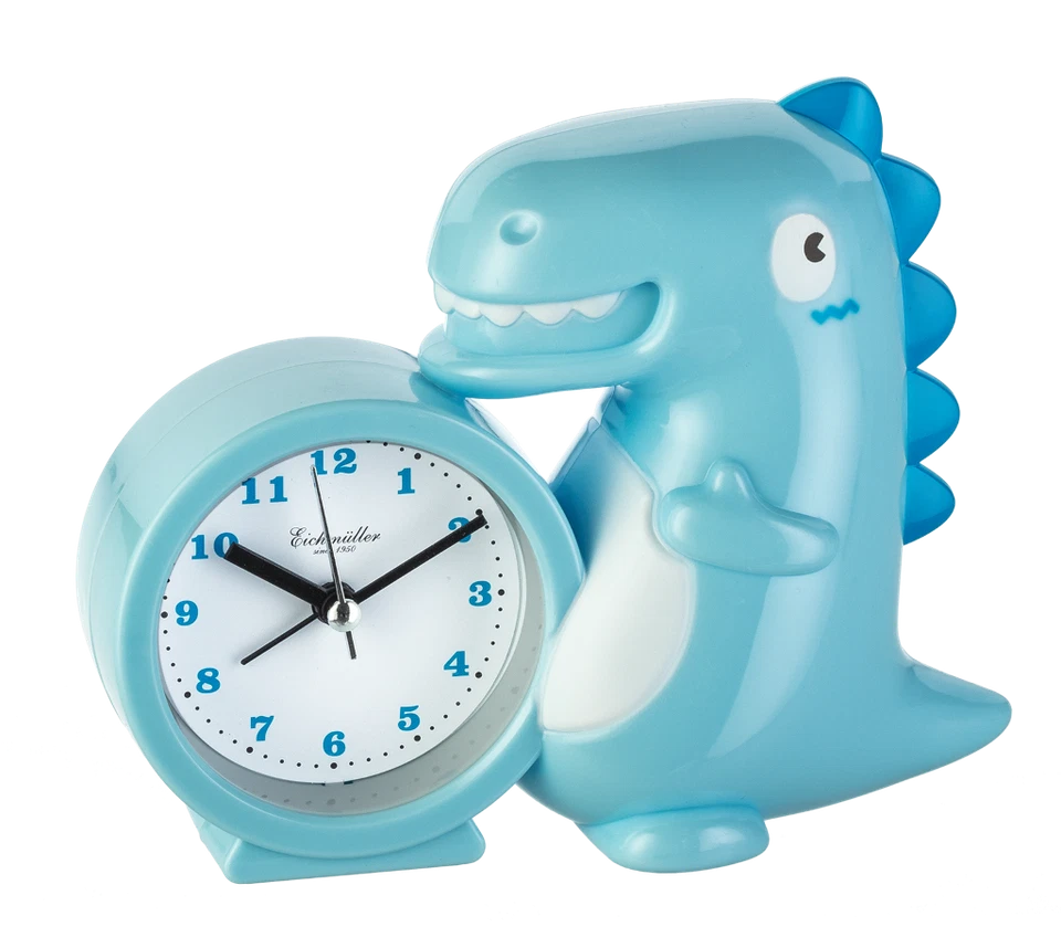 Eichmüller Despertador Mecanismo de Cuarzo Azul Segundero Progresivo Plástico - Imagen 1 de 1