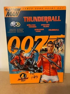 Action Man Prototype FEP James Bond 007 Thunderball Toy Figure Hasbro Boxed 1998 - Picture 1 of 16