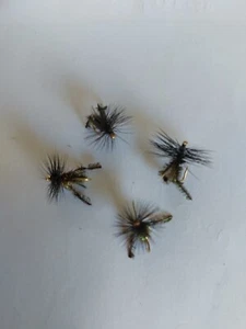 Hawthorn Dry Flies Size 14s × 4 Flies. - Picture 1 of 1
