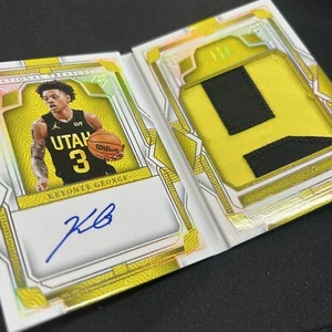 Keyonte George ROOKIE FIRST EDITION SIGNATUES BOOKLET NATIONAL TREASURES 3/5 - Picture 1 of 2
