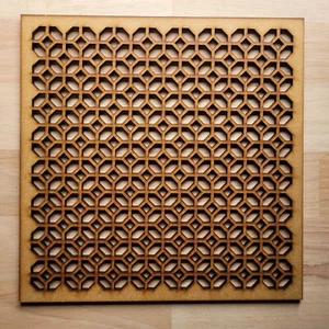 Trellis Grate Decorative Screen Radiator Cabinet square MDF Panel 2ft x 2ft 019 - Picture 1 of 12