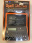SII Seiko Instruments Spell Checker, Crossword Puzzle Helper, Currency Converter