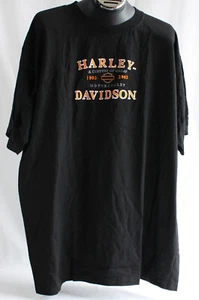 Harley-Davidson Men's T Shirt A Century Of Great Motorcycles Size 2XL - Picture 1 of 12