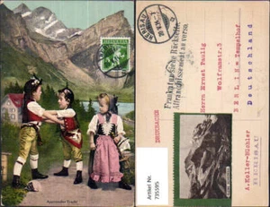 735595 Appenzeller Tracht Kinder Herisau - Picture 1 of 1