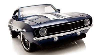 Camaro Chevy Metal Body Model Concept Hot Rod Race Sports Promo Dream Car 1:18 - Image 1 of 4