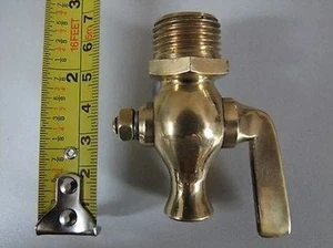 1/2 15mm BRASS DRAIN TAP / COCK FOR LISTERS / STEAM /STATIONERY ENGINE ? - Picture 1 of 1