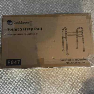 Oase Space Stand Alone WC Sicherheitsgeländer F047 TR-12005KD-W Senioren Behinderung - Bild 1 von 2