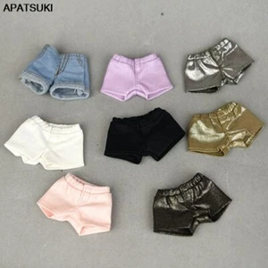 Fashion Denim Jeans Leather Shorts For 11.5" Doll Clothes Outfits For Blyth 1/6 - Picture 1 of 26