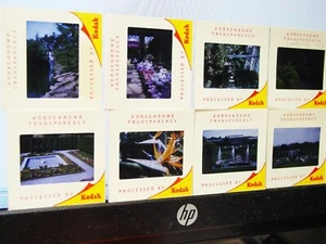 LOT 10x Vintage 1959 Longwood Gardens PA Farbdias 35mm Foto Bild Sammlung - Bild 1 von 6