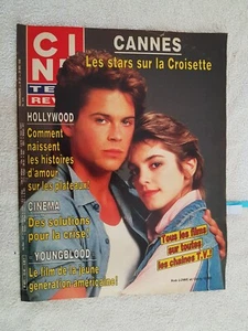 CINE REVUE N°22 1986 ROB LOWE CINDY GIBB JEFF CHANDLER I.HUPPERT CANNES D.MARTIN - Picture 1 of 19