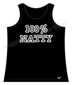 100% NATTY VEST training gym natural weights muscle fitness bodybuilding bro - Picture 1 of 4