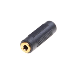 Gold Plated 3.5 mm Stereo Coupler Female to Female Headphone Adapter~er zh - Picture 1 of 8