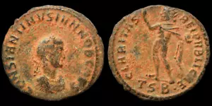 Costantino II Antica moneta imperiale romana. 317-340 d.C. Æ 12 mm. 3,04 gr. #1242 - Foto 1 di 1