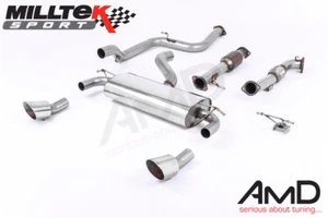 Milltek Ford Focus MK2 RS Full Exhaust with Hi Flow Sports Cat SSXFD083 - Picture 1 of 1