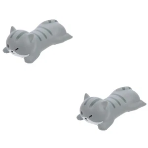 2 Count Handgelenk Mauspad Mädchen Büro Katze Handgelenksruhe Für Tastatur Und - Bild 1 von 12
