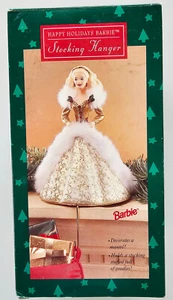 BARBIE Happy Holidays Stocking Hanger 1995 Release.  Bundled at 3 for $35.00 - Picture 1 of 7