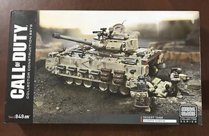 Mega Bloks CALL OF DUTY DESERT TANK Set Costruzioni da Collezione - NUOVO SCATOLA SIGILLATA - Foto 1 di 6