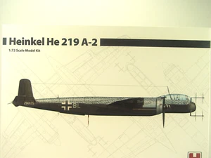 Heinkel He 219 A-2 Night Hunter - Hobby2000 Airplane Kit 1:72 - 72068 #E - Picture 1 of 3